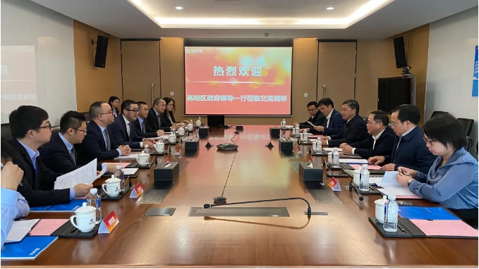 高明区区委书记杨永泰一行到熊猫体育环境调研
